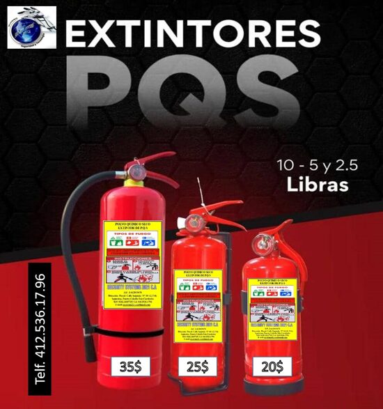 EXTINTORES DE PQS 